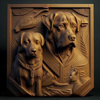 3D model Kane and Lynch 2 Dog Days game (STL)